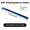 360° Swivel Magnetic Socket Organizer Rack