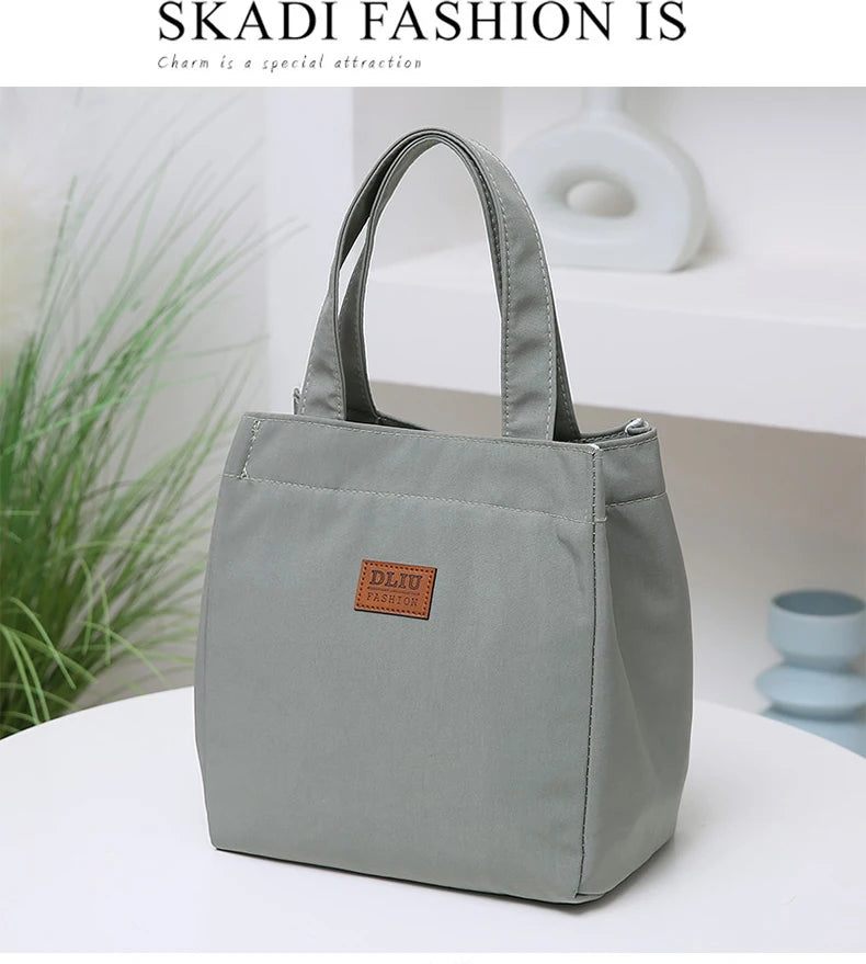 Insulated Lunch Bag with Top Handle for Work