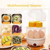 Double-Layer Electric Egg Cooker & Steamer