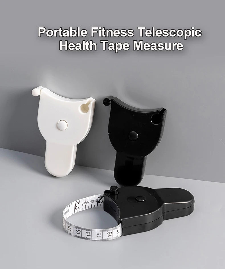 Portable Retractable Body Tape Measure with Lock