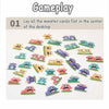 Catch the Monster! Montessori Color & Shape Matching Board Game for Kids