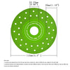 A green diamond cutting and grinding blade with a 115mm diameter and a 30mm thickness.