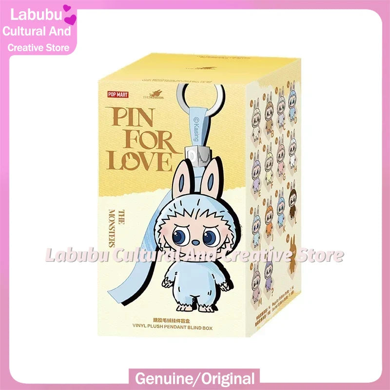 Labubu The Monsters Vinyl Face Plush Doll Pendant Keychain