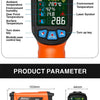 High-Temperature Infrared Thermometer with Color Screen and Humidity Sensing