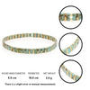 Boho Crystal Beaded Bracelet Set for Women