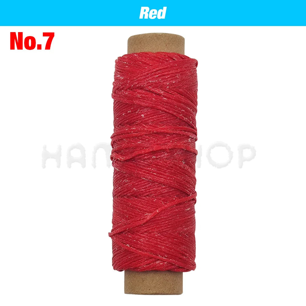 Flat Waxed Polyester Thread for Leathercraft and Sewing