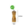 Wooden Pepper Mill with Adjustable Coarseness