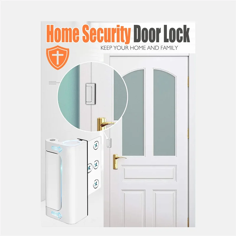Heavy-Duty Door Reinforcement Lock