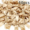 Satin Bowknot Ribbon Bows for Gift Wrapping and DIY Crafts (Pack of 50)