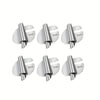 A set of rolled hemmer feet for sewing machines, showing sizes ranging from 3mm to 8mm.