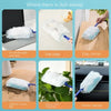 Various applications of electrostatic dusting refills including household appliance dust, pet hair, gap corners, cabinet coun