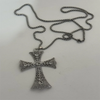 Vintage Cross Pendant Necklace