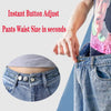 No-Sew Adjustable Jeans Button Pins for Waist Tightening and Decoration