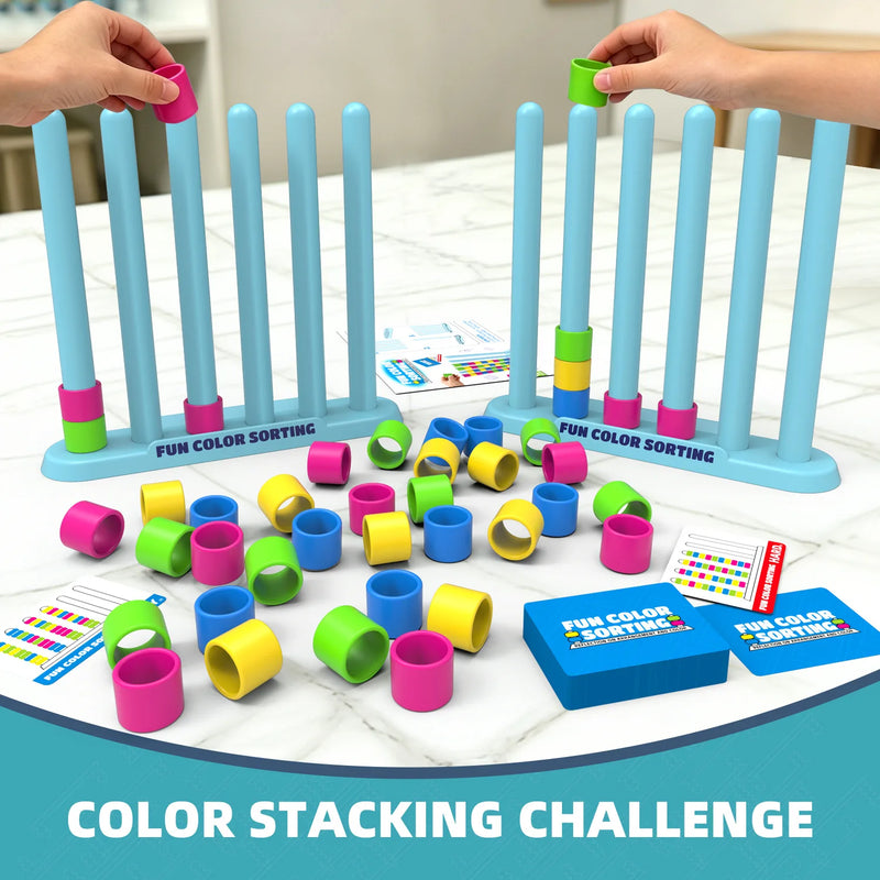Jeu de Stratégie Color Stack
