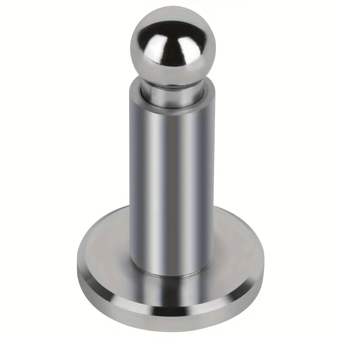Schwere magnetische Türstopper mit poliertem silbernem Finish