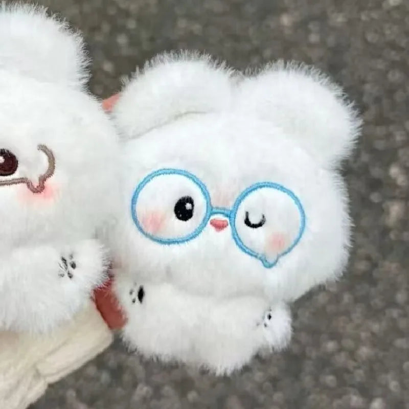 Cute Plush Bunny Keychain