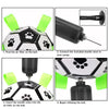 Interactive Fetch Ball with Grab Tabs for Dogs