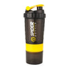 3-Compartment Protein Shaker Bottle