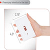Durable ABS Wall Light Switch Cover Plate