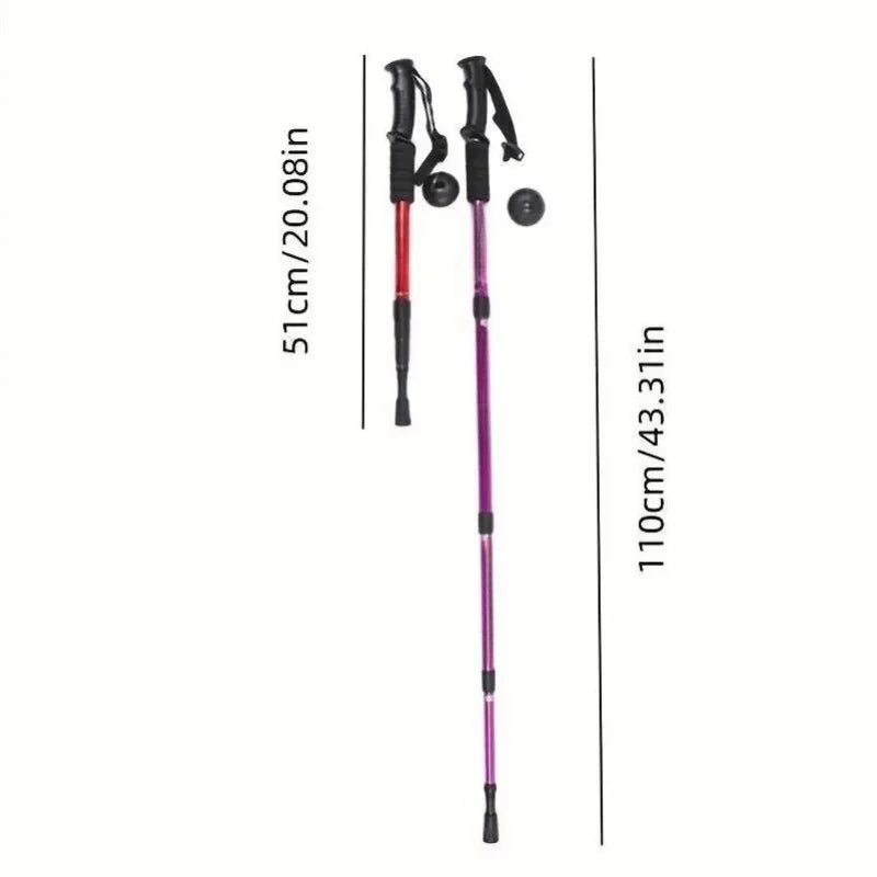 Ultralight Foldable Trekking Poles