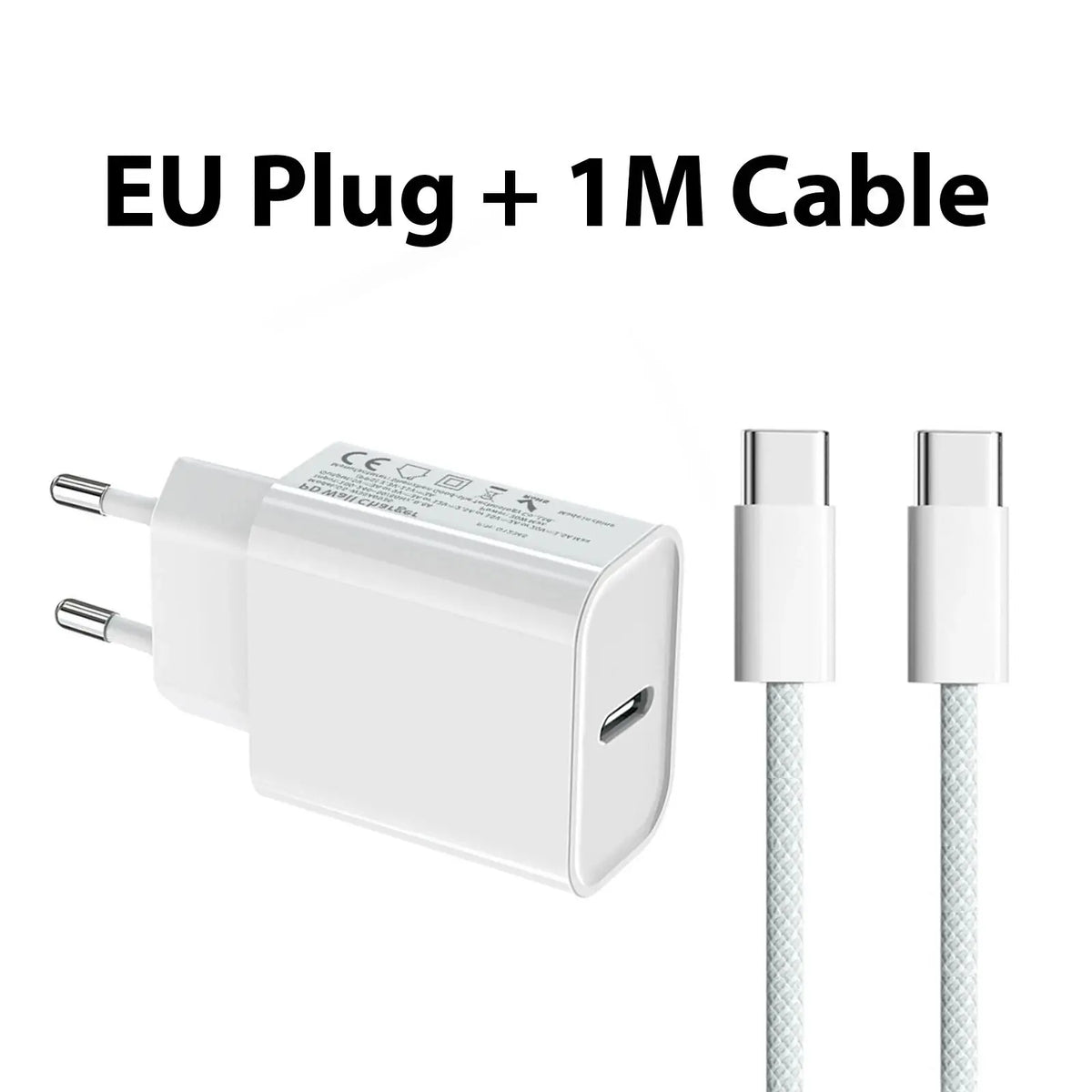 40W USB-C Fast Charger with PD & Quick Charge