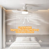 E27 Ceiling Fan Light with Remote Control