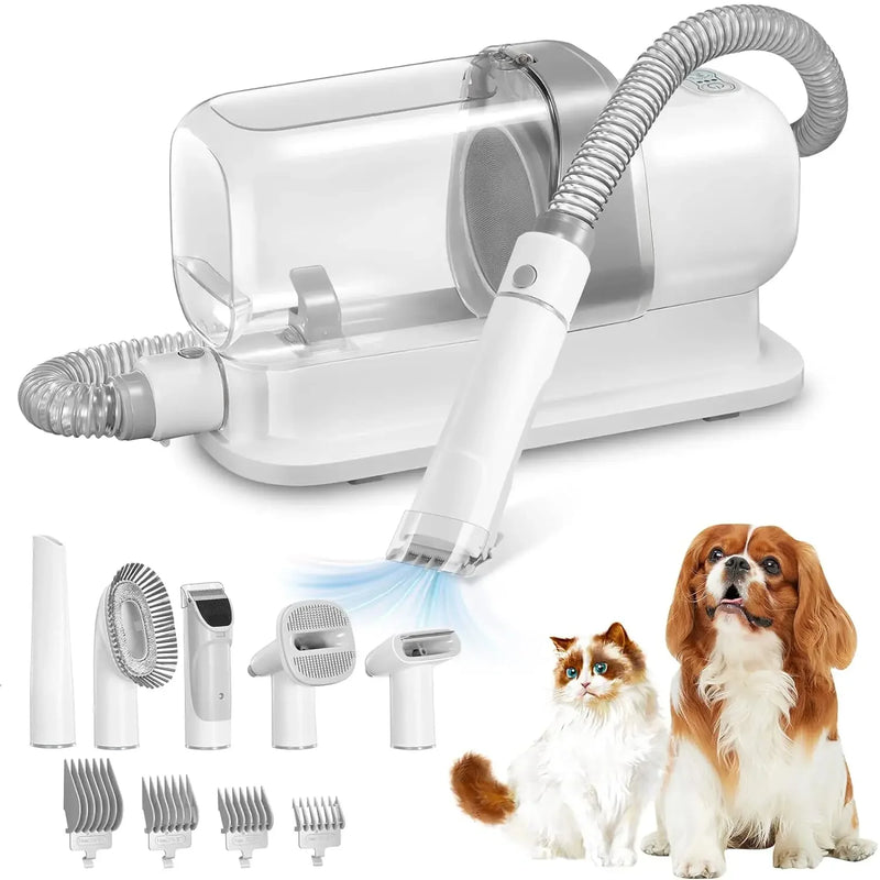 Quiet Pet Grooming Vacuum Kit