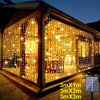 Solar LED Kupferdraht Vorhanglichter