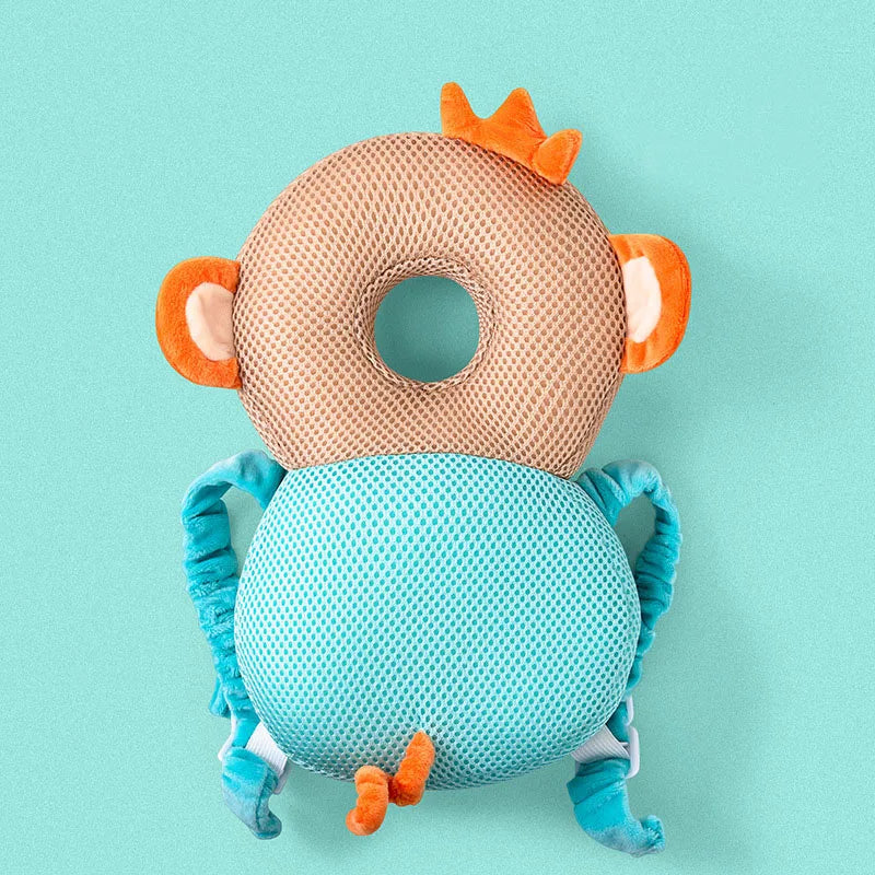 Toddler Head Protector Cushion with Cute Animal Design