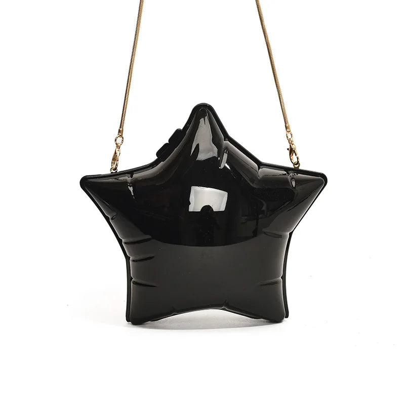 Acrylic Star Crossbody Bag