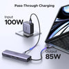7-in-1 USB-C Hub with 4K HDMI, Gigabit Ethernet, and 100W Power Delivery
