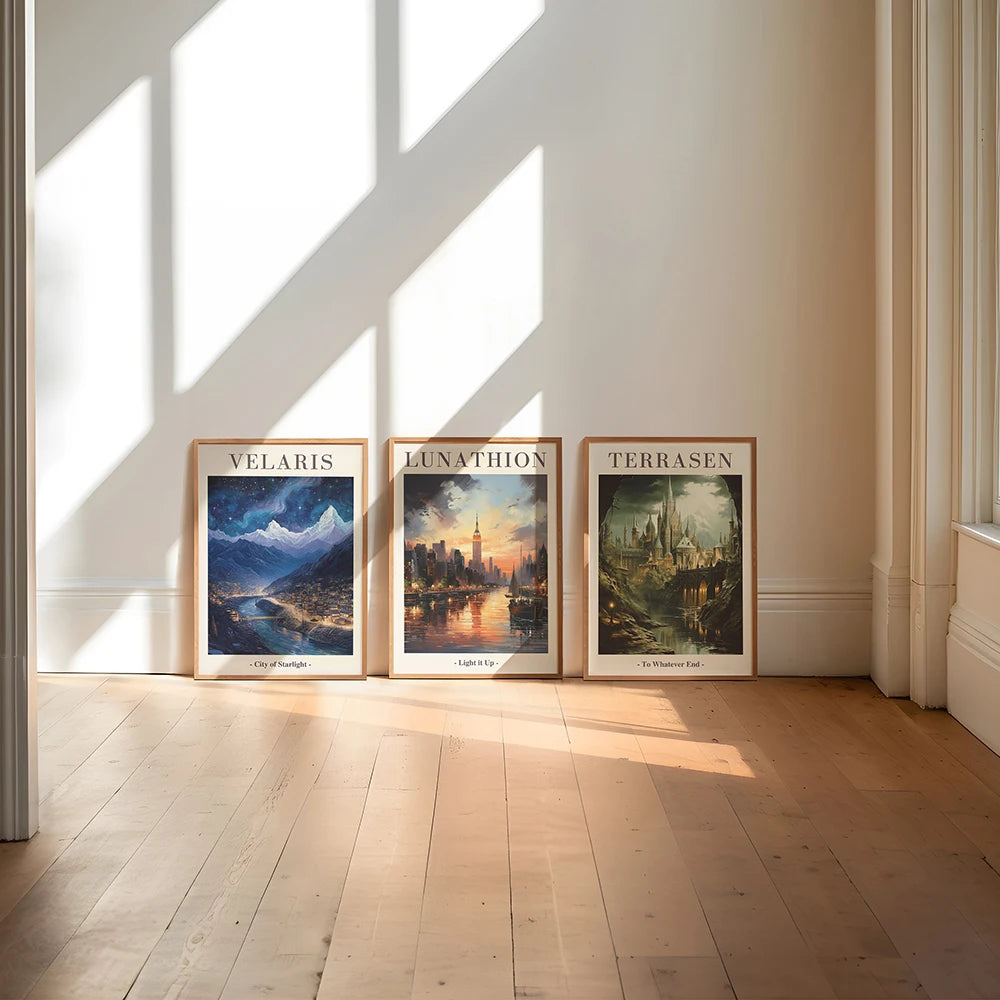 Sarah J. Maas Fantasy Landscape Canvas Wall Art