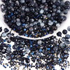Mixed Size Green Czech Glass Seed Beads for Jewelry Making