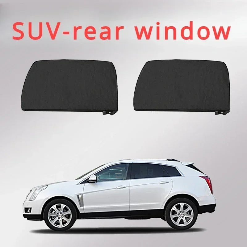 Car Side Window Mesh Sunshade Set – UV Protection & Heat Reduction