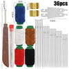 Complete Sewing and Embroidery Kit with Needles, Thread, and Accessories