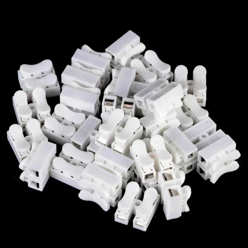 Quick Splice Wire Connectors (2-Pin, Pack of 10)