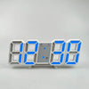 3D LED Digital Alarm Clock with Calendar and Temperature Display