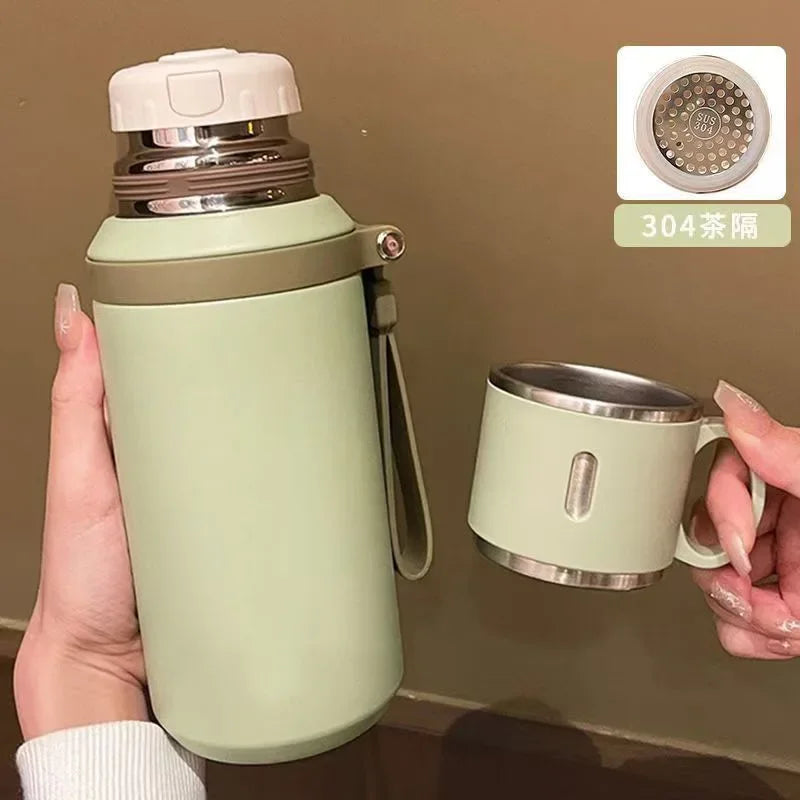 316 Stainless Steel Vacuum Tumbler with Tea Infuser