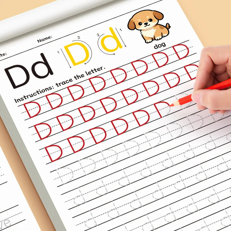 Alphabet Tracing Letter Workbook for Preschoolers