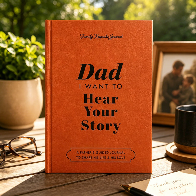 Dad, I Want to Hear Your Story: A Guided Keepsake Journal