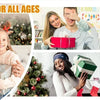 A collection of diverse families and individuals receiving or giving clear acrylic piggy banks as gifts.