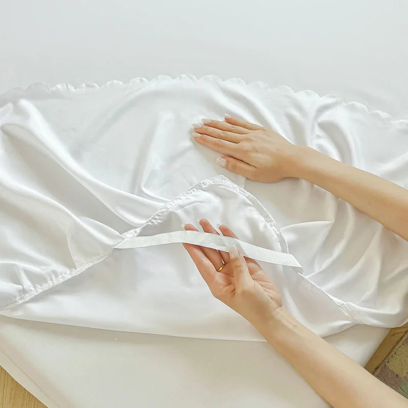 Microfiber Bed Skirt with 35cm Drop