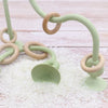 Wooden Ring Silicone Teether for Babies