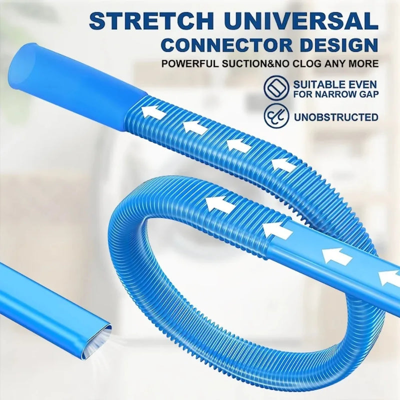 Universal Dryer Vent Cleaning Kit with Vacuum Hose Attachment