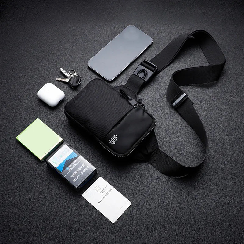 Compact Nylon Crossbody Bag