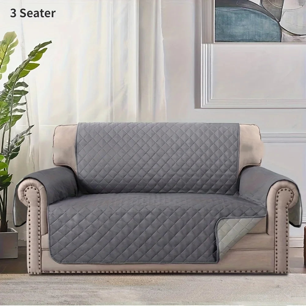 Reversible Non-Slip Sofa Cover for Pets & Everyday Protection