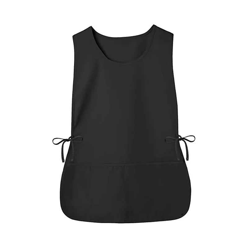 Durable Polyester Vest Apron for Kitchen, Cleaning & Salon Work