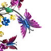 Colorful Butterfly Garden Wind Spinner with Metal Stake