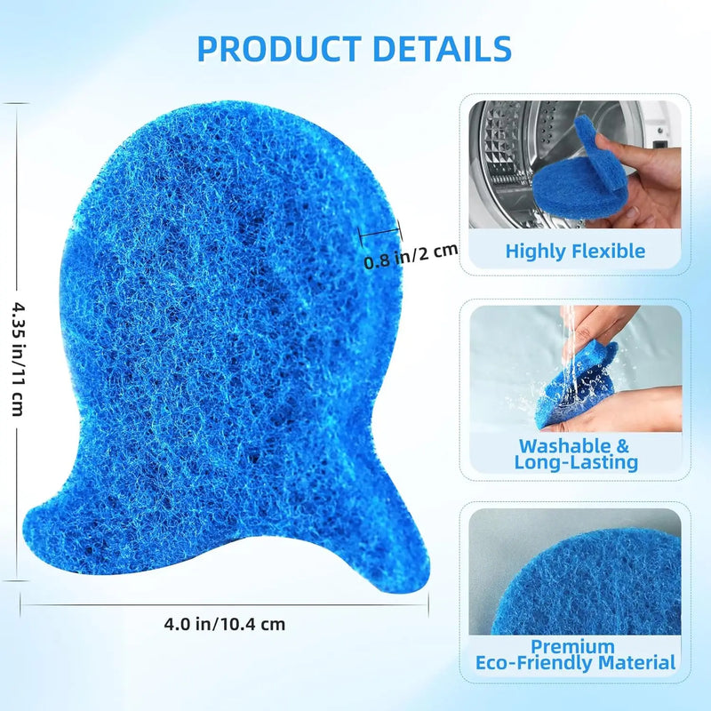 Wiederverwendbarer Fänger für Tierhaare in der Wäsche