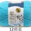Milk Cotton Crochet Yarn – Soft, Durable Knitting Thread in 91 Colors